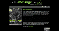 Desktop Screenshot of cyclistsmassage.com