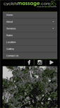 Mobile Screenshot of cyclistsmassage.com